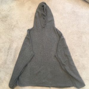 Oversized Sweater Poncho